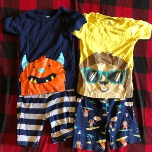 Boys 4t summer pjs